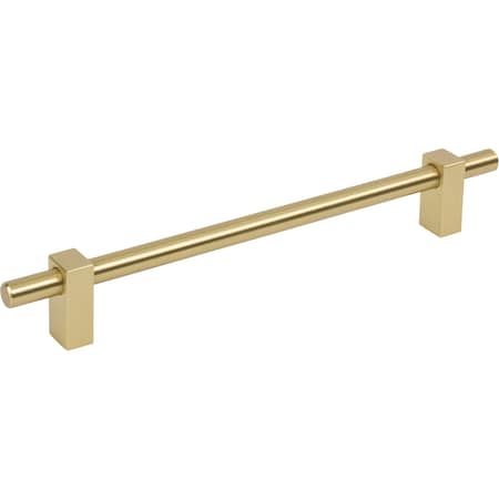 Jeffrey Alexander 192 Mm Center-To-Center Brushed Gold Larkin Cabinet Bar Pull 478-192BG